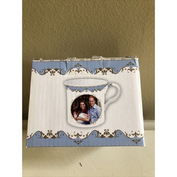 2013 Royal Heritage 1st Baby Prince of Wales George Official Birth Coffee Mug - Picture 1 of 7